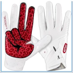 Grip Boost Stealth Football Gloves